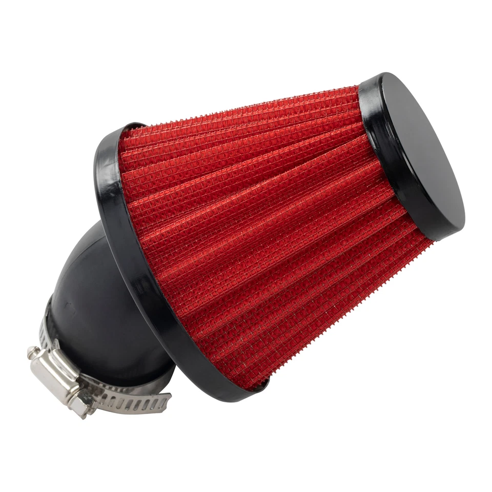 Limpador de filtro de ar 35mm 45 graus motocicleta adequado para 150cc-250cc ATV bicicleta sujeira - Imagem 3 de 4
