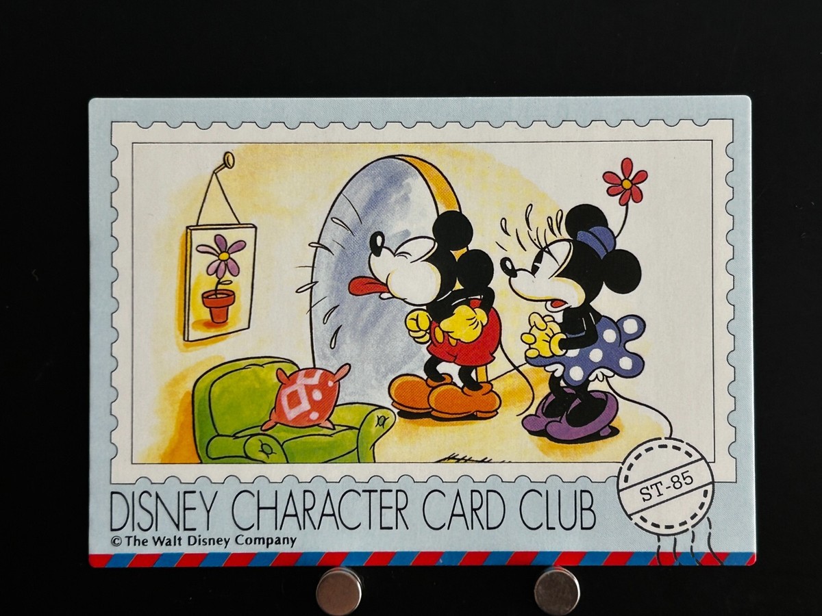 Mickey Minnie Mouse Disney Character Card Club ST-85