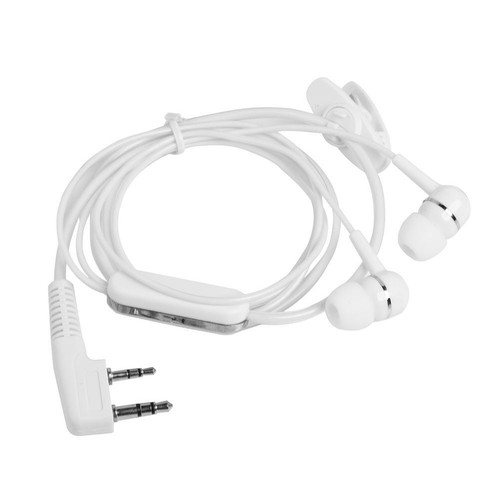 1.2m PTT Mic Earpiece Replacement 2 Pin PTT MIC Headset for BAOFENG KENWOOD - Zdjęcie 4 z 11