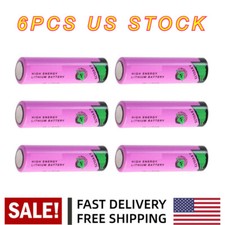 6pcs 3.6V ER14500 AA PLC 2.4Ah Li-ion Backup Battery for Siemens SL-360 TL-5903