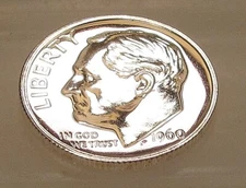 1960 Gem  Proof  "EYE CANDY" Dime 90% Silver Blazing Luster  #706 ~ 25