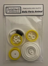 1987 Bally / Midway Party Animal Pinball Machine Rubber Ring Kit
