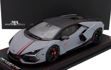 MR-Models 1/18 Lamborghini Revuelto NA63 2026 Grigio Acheso Grey LAMBO058NA63D