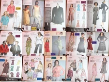 Womens Vogue sewing patterns Uncut Your choice dresses pants tops skirts jacket