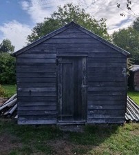 Large Garden Shed 6m X 3m. Metal Sheet Roof.