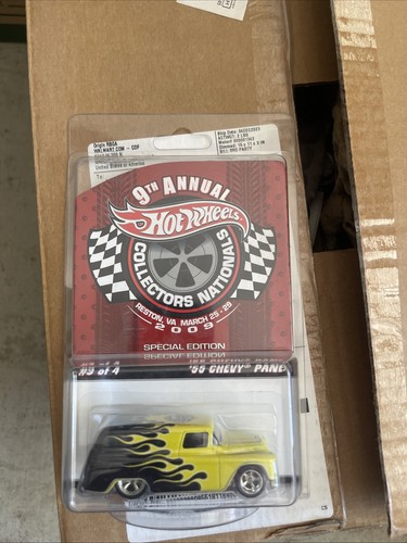 Hot Wheels 9th Nationals Convention '55 Chevy Panel #2167/3000