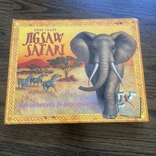Jigsaw Safari: With Six Fantastic 24-piece Jigsaws - Hardcover - New