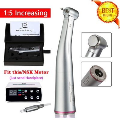 #ad NSK Style Dental Electric Handpiece 1:5 Increasing Contra Angle 4 Spray Yabang $69.00