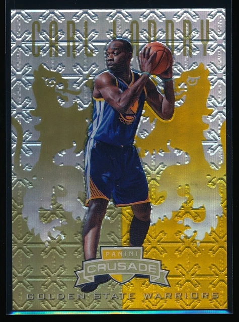 2012-13 Panini Crusade Carl Landry #198 Gold Prizm #'d /10