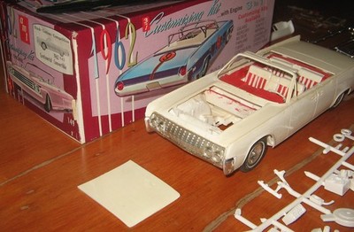 希少！激レア！当時物！amt '62 Continental 3IN1 AMT 1962 Lincoln Continental Hardtop Kit K-422 Annual 3-in-1