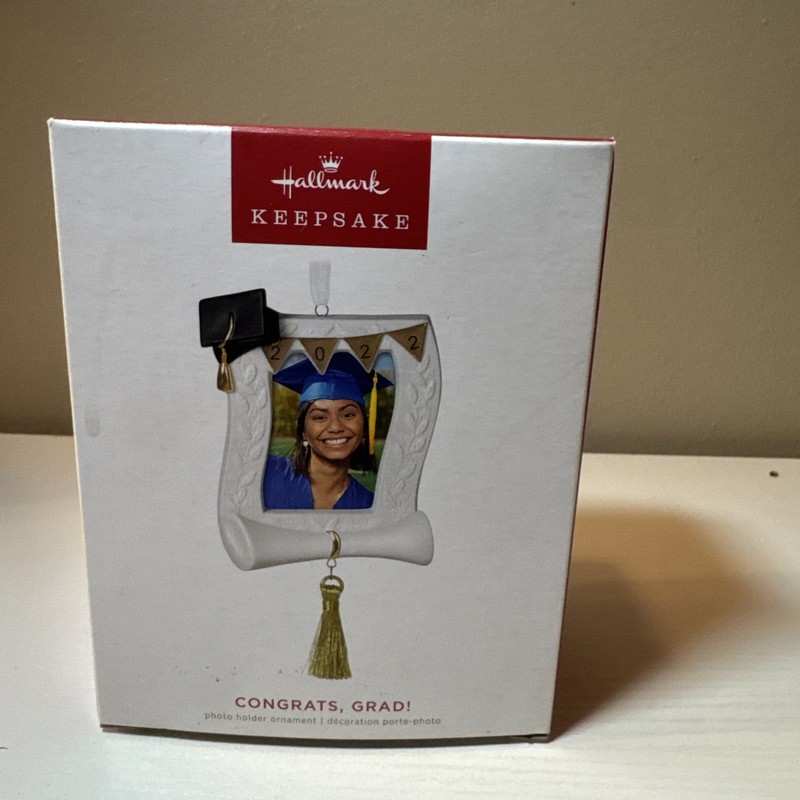 Hallmark 'Congrats, Grad!' Photo Holder 2022 Ornament New In Box