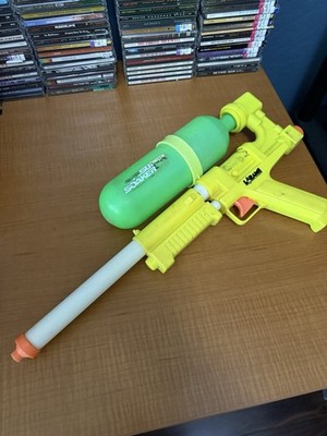 Vintage 1990 Larami Super Soaker 50 Air Pressure Water Gun Blaster Classic 