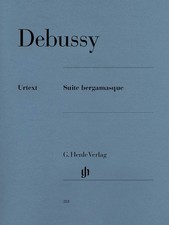 Debussy Suite Bergamasque for Piano Solo Henle Urtext Advanced Sheet Music Book