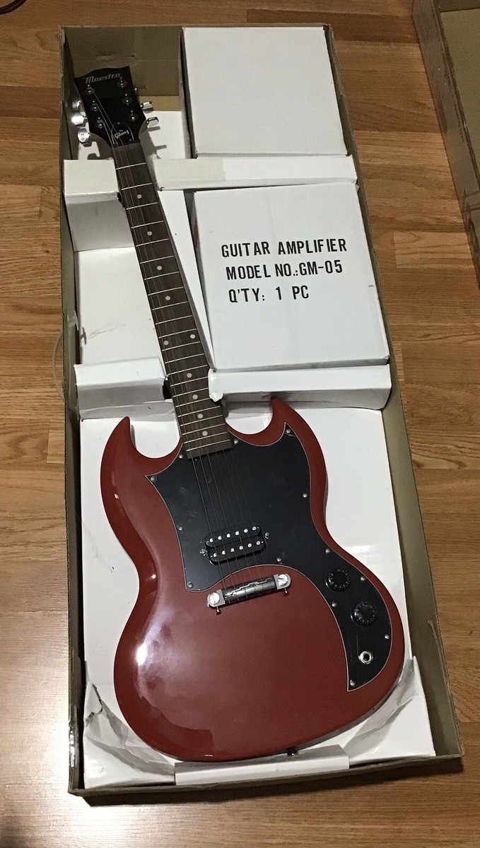 Vintage Maestro By Gibson SG (2007) With Amp & Accessories | eBay