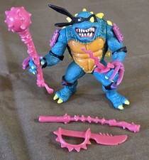 Vintage 1990 TMNT Slash Teenage Mutant Ninja Turtles Action Figure Complete