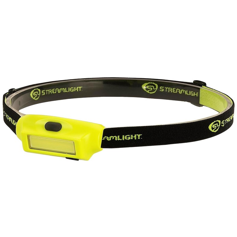 Streamlight Bandit Headlamp, Yellow, 180 Lumens USB Rechargeable, w/ Visor Clip,