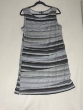 BOHO CHIC Sleeveless Striped Dress Size Large