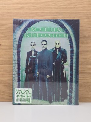 The Matrix Reloaded Manta Lab  Doublelenticular-Fullslip 4K UHD+Bluray SteelBook