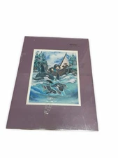 Jody Bergsma 16x12, Matted Litho Print 3019/7500, "It's Better to Travel" 1989