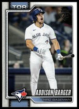2026 Topps #241 Addison Barger