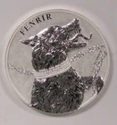 2022 1oz .999 Fine Silver Germania Beast's Fenir Round