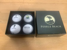 Pebble Beach Resort 4 Pack of Golf Balls Callaway NEW IN BOX, NIB