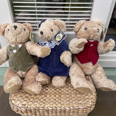 3 Teddy s Katie & Her Fahrradtour Winston s Go Kart & Henrys Big Day Neu mit Etikett 42cm 