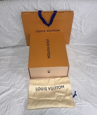 Louis Vuitton Large Shoes /Boot Empty Box W/ Dust Bag & Shopping