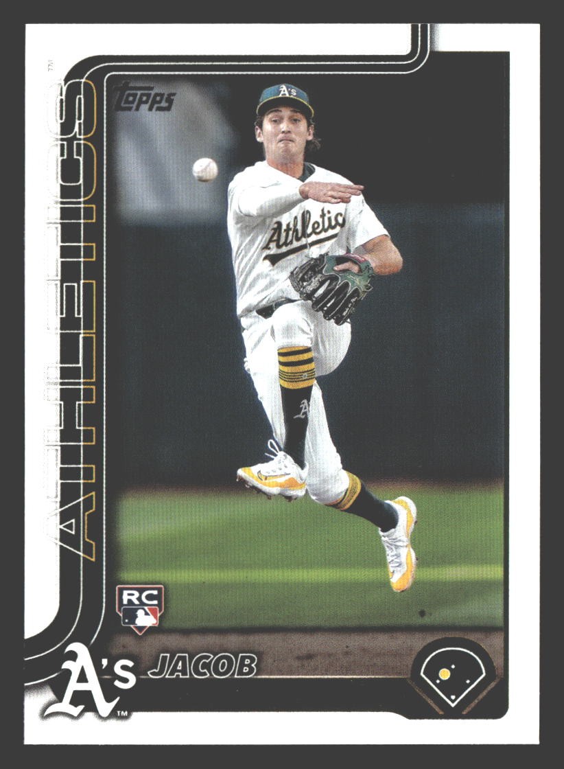 2025 Topps #314 Jacob Wilson Oakland Athletics