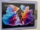 Michael Jordan Custom Color-Blast Chicago Bulls CB-80UBasketball Card Lithograph