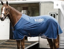 Rambo Travel Rug Series Navy 84”  7’0”  160 Cm NEW Horseware Ireland