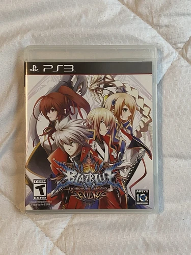 BlazBlue Chrono Phantasma Sony PlayStation 3 Complete Tested PERFECT CONDITION