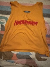 Hulk Hogan / Rare Hulkamania 1980’s WWF Tag Shirt - Men’s Large