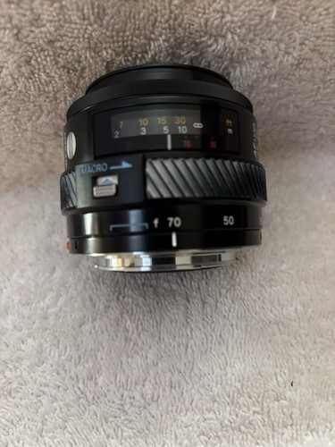 MINOLTA MAXXUM AF ZOOM 35-70mm 1: 4 (22) 49mm - Both Caps- JAPAN - Picture 8 of 16