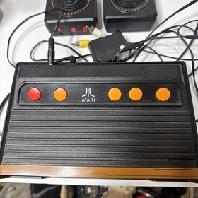 Atari Flashback 4 Home Console, Power Supply & 2 Joysticks (Pre-owned-UNTESTED)
