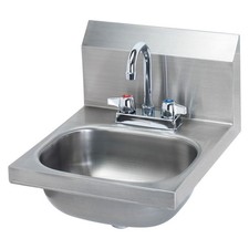 Krowne 16" Wide Hand Sink with Deck Mount Faucet HS-18
