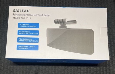 NEW - Sailead Polycarbonate Polarized Sun Visor Extender 