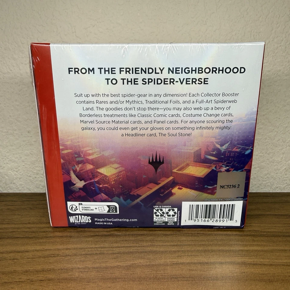 Marvel's Spider-Man Collector Booster Box - Magic The Gathering Sellado - 12 Paquetes - NUEVO Foto 3 de 4