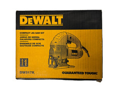 DEWALT Compact Jig Saw Kit Top Handle Corded - SEALED FREE SHIPPING