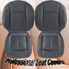 Driver&Passenger Top&Bottom Seat Cover Black 2004-2008 Fits infiniti FX35 FX45