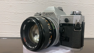 ▶️ MINT Canon AE-1 Silver Film Camera FD 50mm f/1.4 S.S.C. Japan