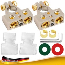2Stk Batterieklemmen Polklemmen Autobatterie Klemme Pol Batterie Verteiler Auto