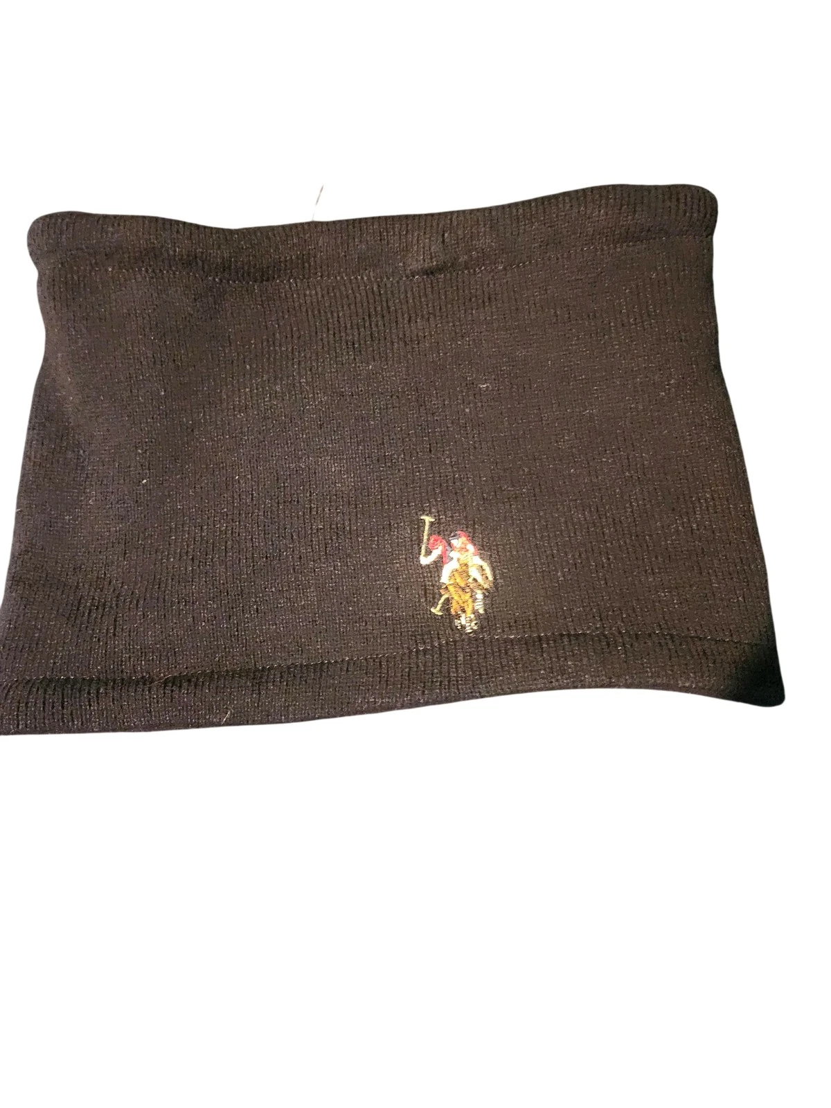 US Polo Assn Drawstring Neck Gaiter Warm Unisex Black Fleece Lined Ralph Lauren
Opens in a new windo