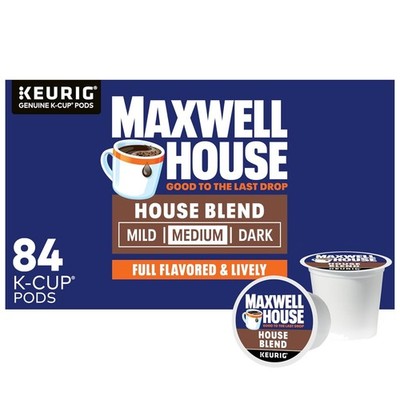 House Blend Medium Roast K-Cup Coffee Pods, 84 ct