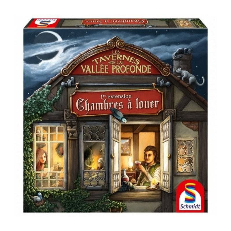 Extension Les Tavernes de la Vallée Profonde Jeu de Plateau Entre Amis