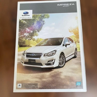 Subaru Impreza Sport 2014 JDM Sales Brochure Catalog Japanese Original Japan - Bild 1 von 2