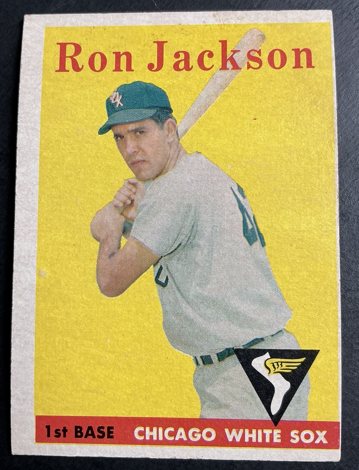 1958 Topps  #26 Ron Jackson - Chicago White Sox