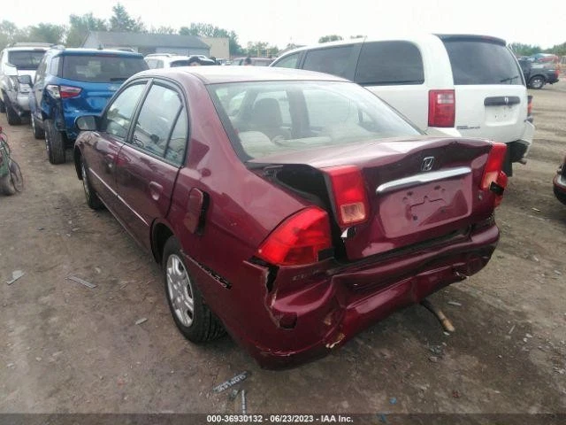 Левая фара для седана подходит для 01–03 CIVIC 2534426 - Изображение 4 из 4