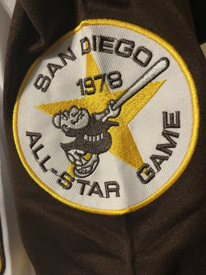 Camiseta deportiva para hombre Tony Gwynn Padres blanca retro cosida grande nueva con etiquetas Foto 4 de 4