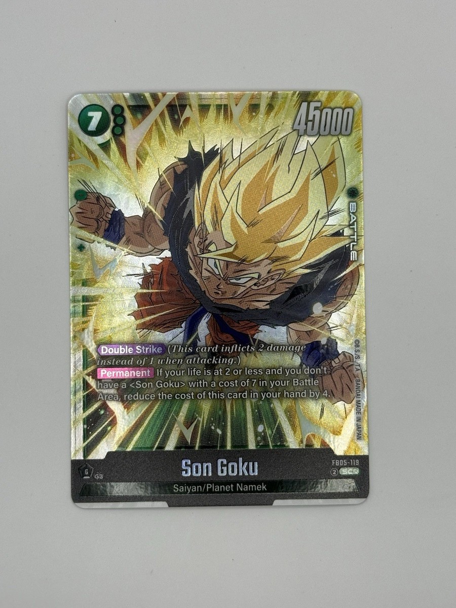Dragon Ball Fusion World - Son Goku FB05-119 SCR - New Adventure